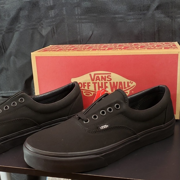 New! Vans Era Classic Black/Black - Picture 3 of 6